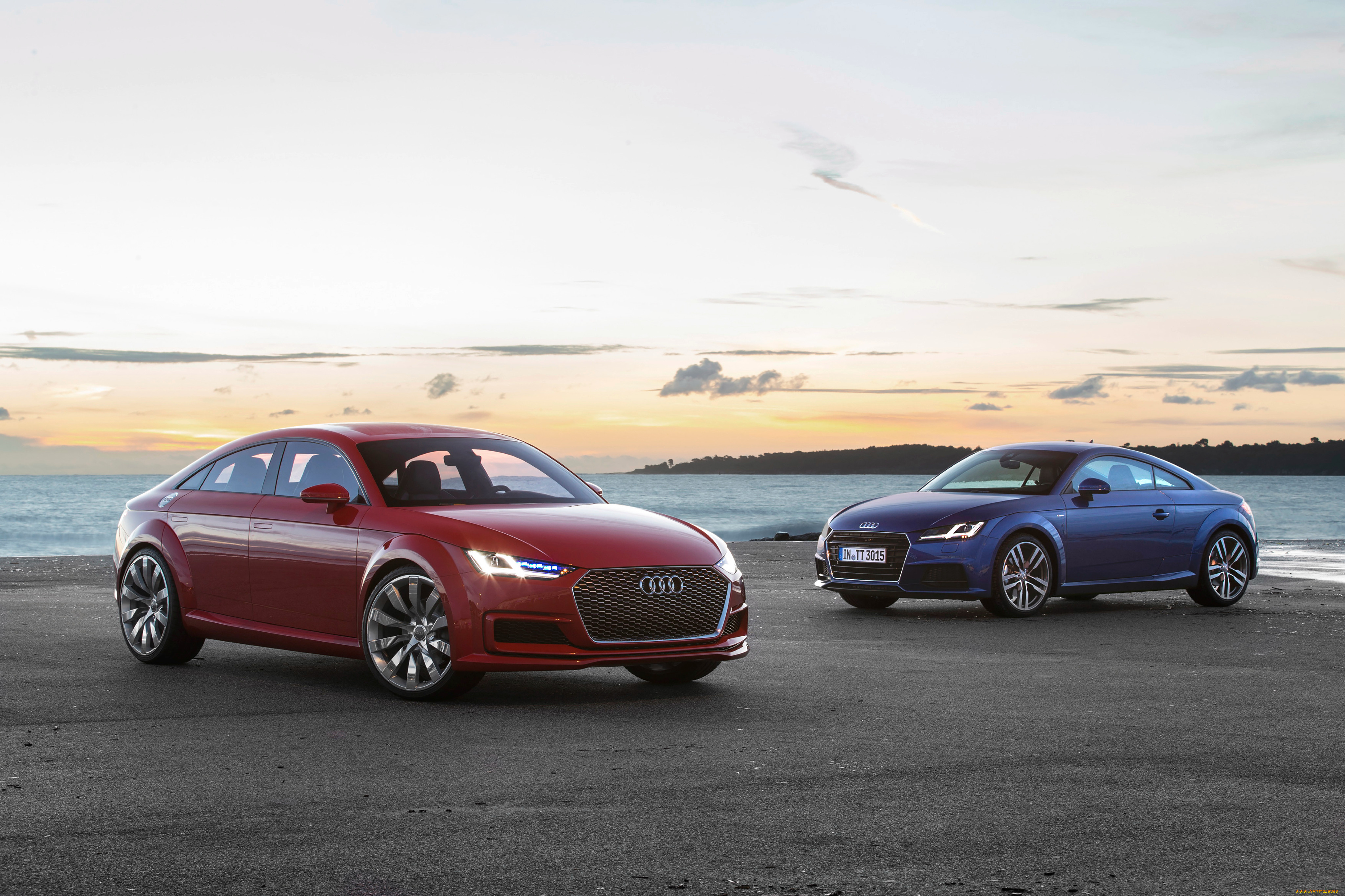 , audi, tt, 8s, 2014